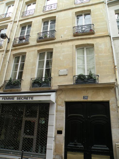 Maison où habita Victor Hugo en 1821 (rue du Dragon)